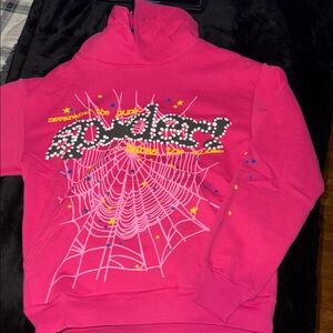 Pink Spider Designer Men’s Hoodie